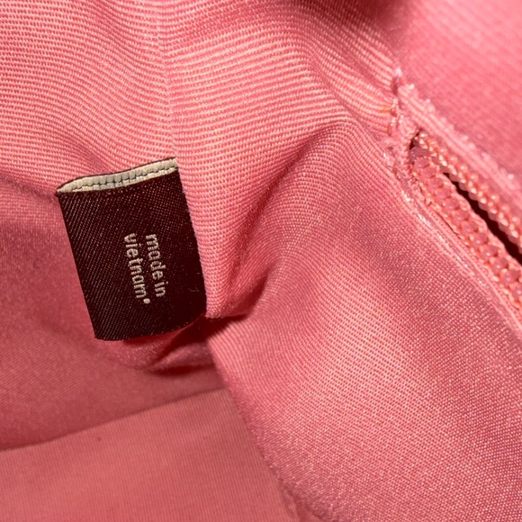 Coach Rowan Satchel Crossgrain Leather Pink Crossbody Bag Style 79946 - Picture 7 of 7